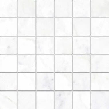 Concert Mosaic Marble Look Tile 12" x 12" - White