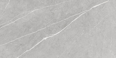 Piasentina Marble Look Tile Semi-Polished 12" x 24" - Light Grey