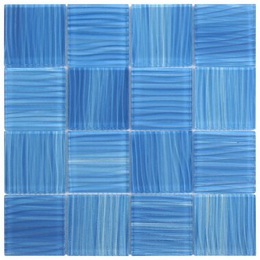 Cruz Tile 11.81" x 11.81" - Azure