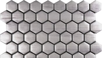 Glass Tile Hexagon Matte 10.1