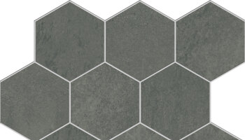 Nuances Hexagon Mosaic Tile 12