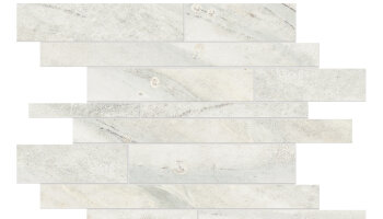 Evolution Random Strip Mosaic Tile - Ice