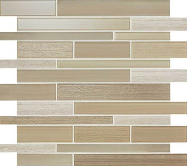 Serentina Tile Random Interlocking 11 3/4" x 13 1/4" - Accord